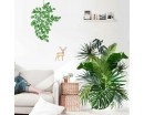 Tropical Leaves, Branches and Deer wall decals 